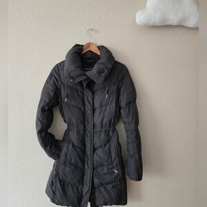Abercrombie & Fitch Charcoal Puffer Jacket